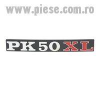 Sigla scris "PK 50 XL" laterala Vespa PK 50 XL / Elestart (85-90) - PK 50 XL Plurimatic / Elestart (86-90) 2T AC 50cc